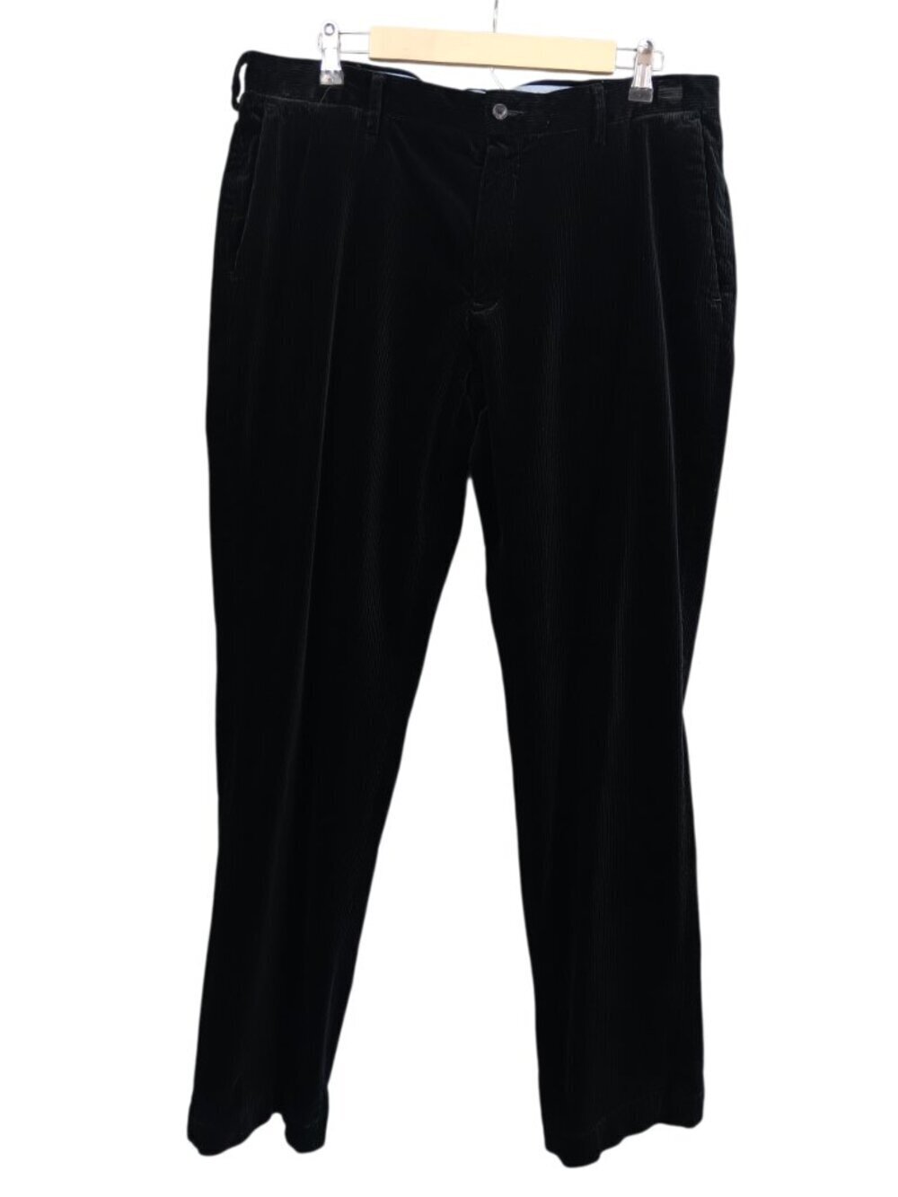 POLO RALPH LAUREN Men's Classic Fit Corduroy Black Chino Pants Size 36/34
